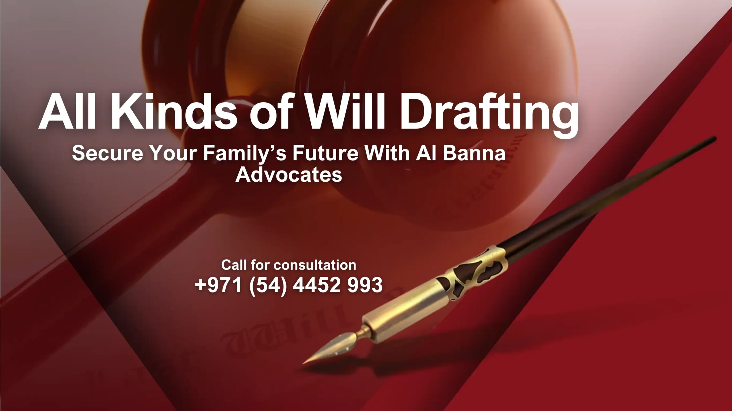 Will Drafting Services in Dubai